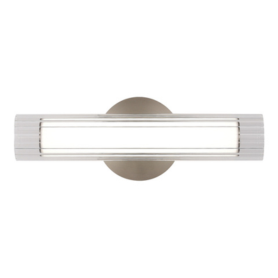 SL2010.121.01 Светильник настенный ST-Luce Никель/Белый, Прозрачный LED 1*7W 3000K/4000K