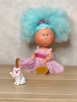 Кукла для девочки виниловая 30см Мия шарнирная (3513)