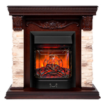Каминокомплект Real Flame Patricia NT с очагом Majestic Lux Black RC