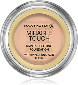 Max Factor Miracle Touch - Увлажняющий тональный крем SPF 30 оттенок 040 Creamy Ivory, 11 g