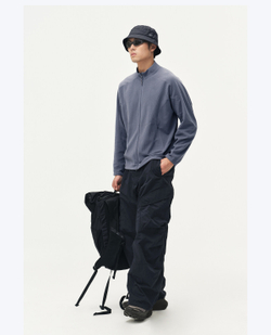 Свитшот Nothomme BlueMonte Full-zip Polartec фиолетовый