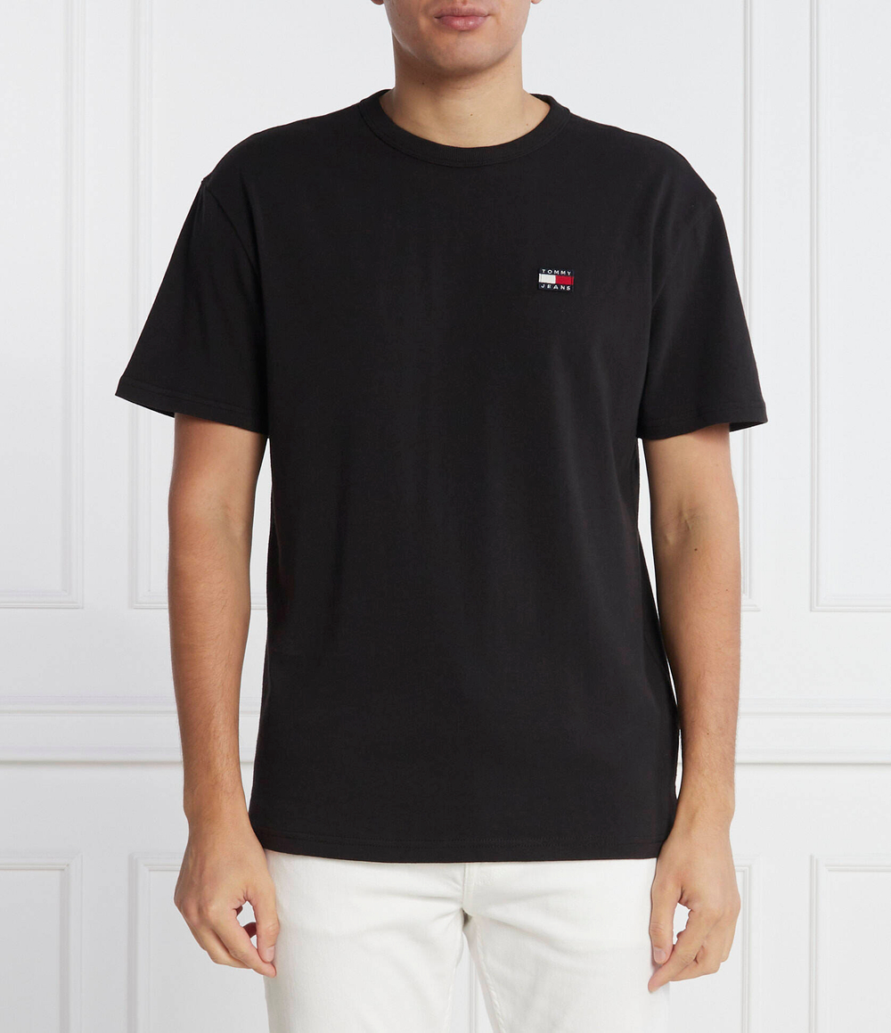 Футболка BADGE Tommy Jeans - черный(DM0DM17870)