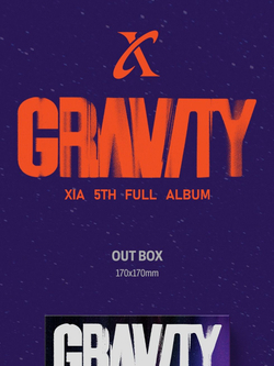 Альбом XIA (KIM JUN SU) - GRAVITY 5th Full Album SOLAR (LIMITED) Version