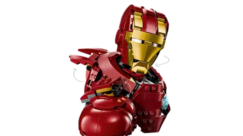 Конструктор LEGO Marvel 76327 Бюст Железного человека MK4
