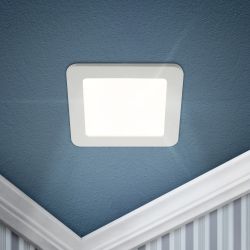 Светильник светодиодный встраиваемый Даунлайт ЭРА LED 2-16-6K квадратный 16Вт 6500К | Downlight