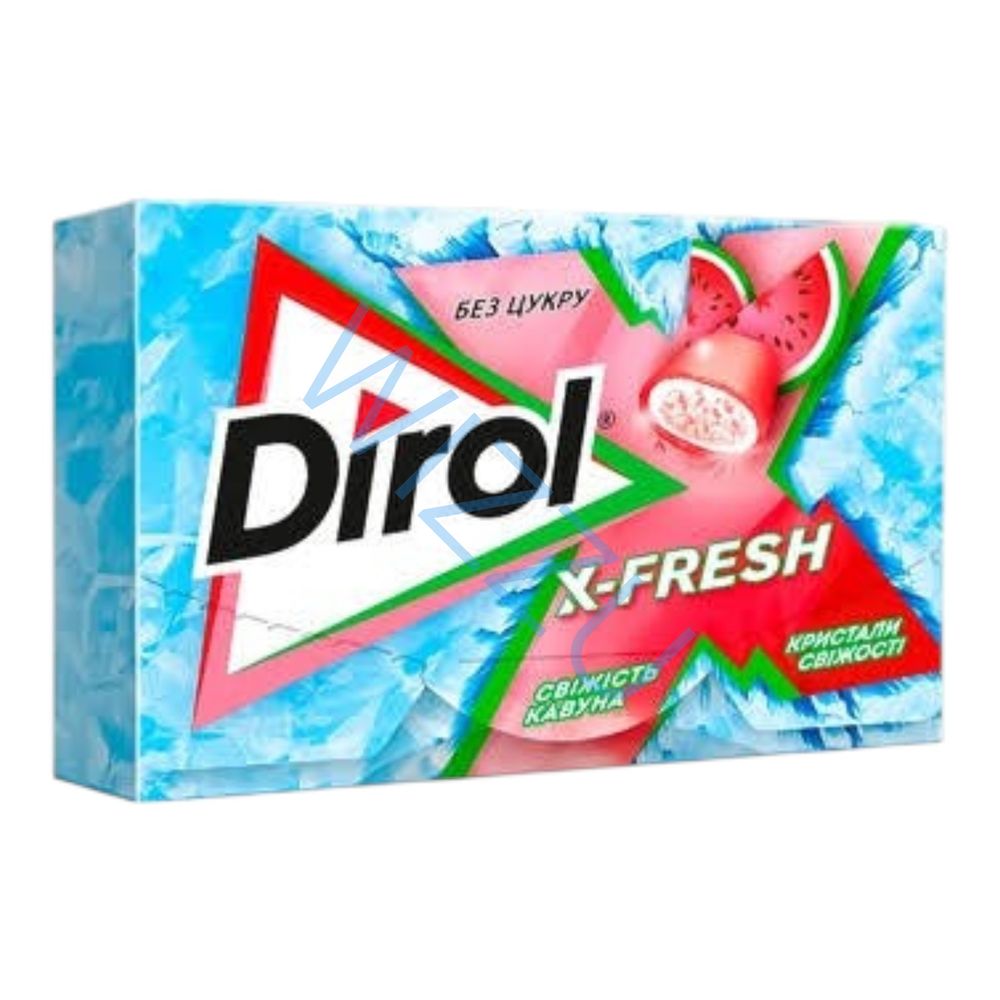 Жевательная резинка Дирол X Fresh Арбузная свежесть 18г, шт