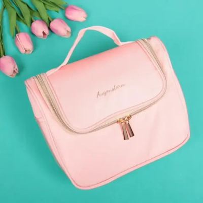 Косметичка-сумка «Beauty style», цвет розовый 22*16*9см