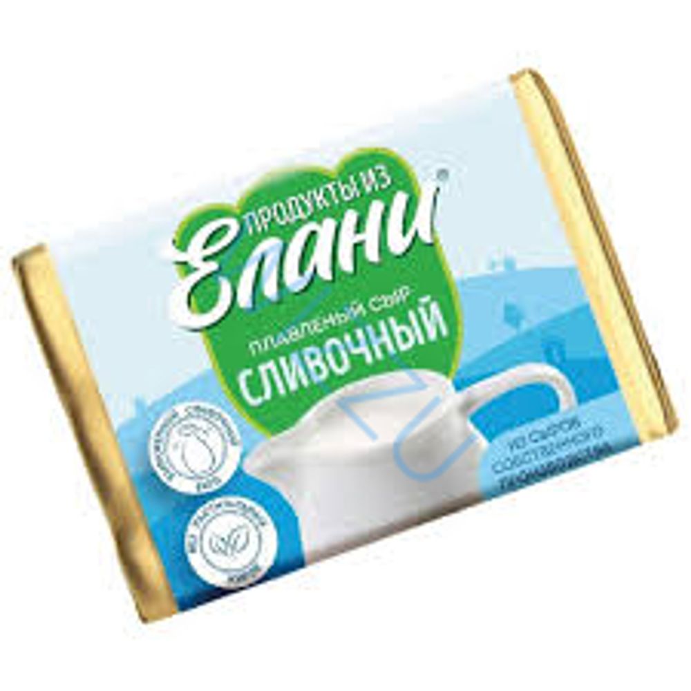 Сыр плавленый Продукты из Елани 35% сливочный 90г