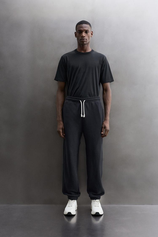 ZARA ДЖОГГЕРЫ RELAXED FIT, МОРСКОЙ СИНИЙ
