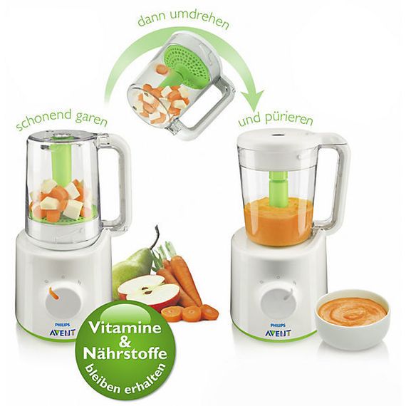 Blender Healthy steaming 2-in-1 healthy baby food maker