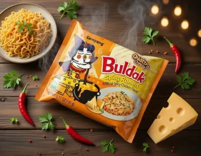 Рамен Buldak HOT CHICKEN RAMEN-QUATTRO CHEESE