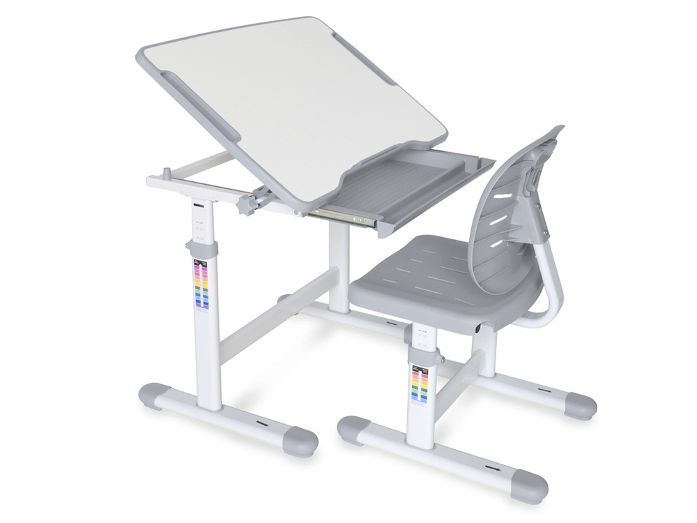 Комплект ErgoKids (стол+стул) Evo-06 Ergo Grey (арт. Evo-06 Ergo G)