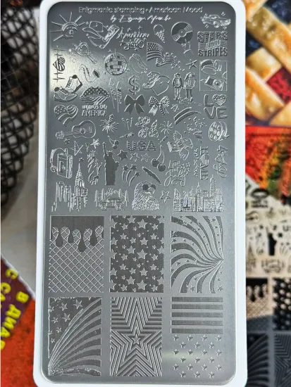 Пластина для стемпинга ENIGMANIC Stamping American Mood