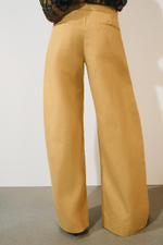 БРЮКИ СО СКЛАДКАМИ ZW COLLECTION — ZARA
