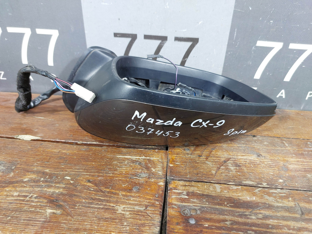 Зеркало правое 8 pin Mazda CX-9 2 (TC) 16-нв Б/У Оригинал