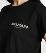 футболка Balmain - черный(YF1EE005 PB30)
