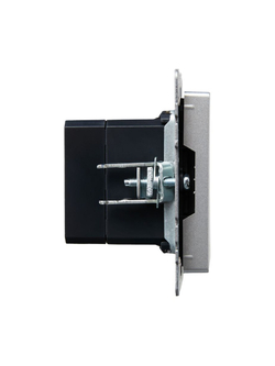 Розетка BRITE USB A+C 18Вт РЮ11-1-БрА механизм алюм. IEK BR-U22-018-K47