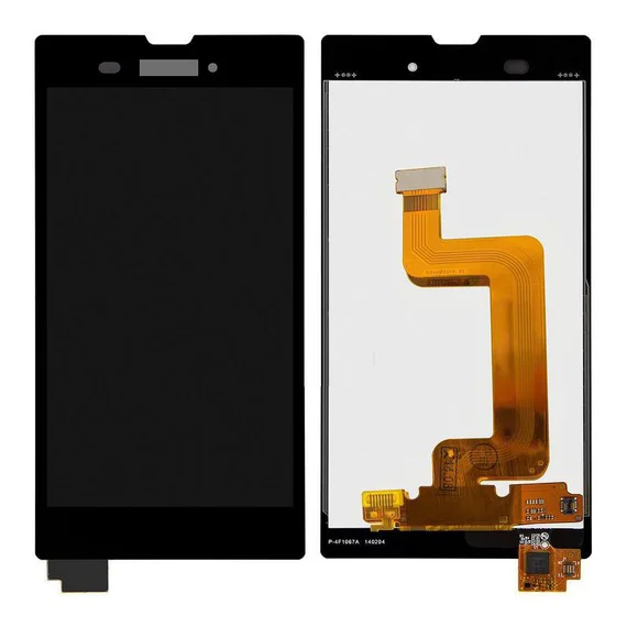 Дисплей для Sony Xperia T3 D5102/D5103 черный в сборе с тачскрином