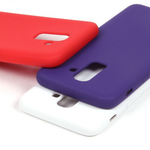 Панель Soft Touch для Samsung Galaxy J8 (2018), 007002 Черный