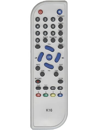 Пульт K16 dvb-s для DVB-T2 ресивера