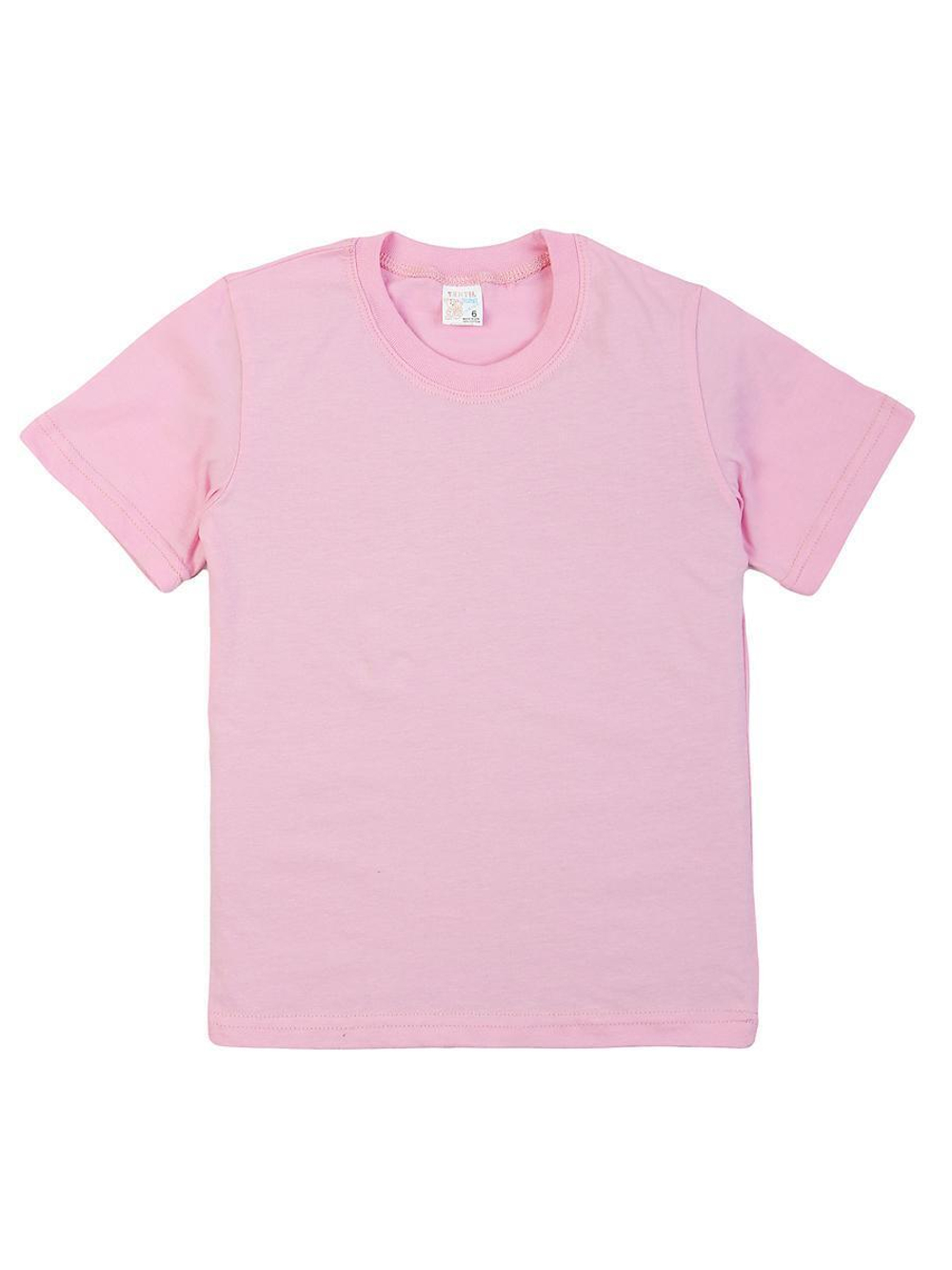 Футболки для девочек "Pink color" (Розовый 128-134 см артMZ1