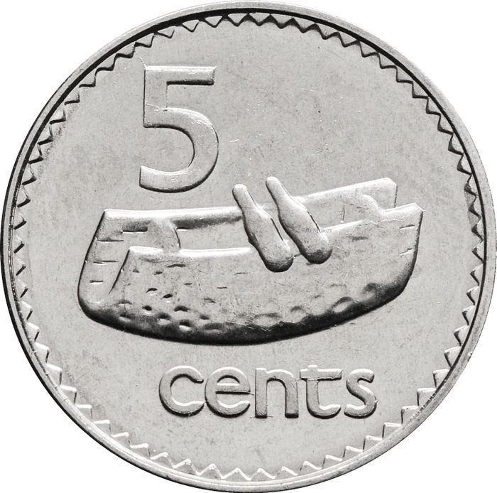 5 центов 2006 Фиджи
