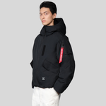 Куртка Alpha Industries Lee Relaxed Fit Puffer Black (Черная)