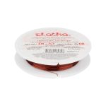 Проволока для бисера ⌀0.3 мм, 10х10 м, ± 0.5 м, №08 под темную медь, Zlatka DG-S3