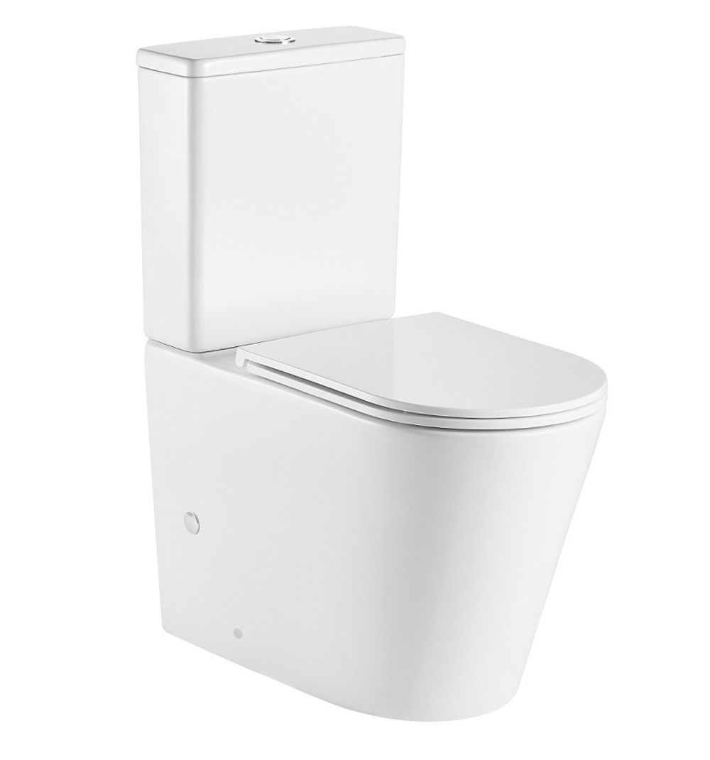 Унитаз-компакт Piano Ceramic PC-231A, ТОРНАДО безободковый, дюропласт, микролифт