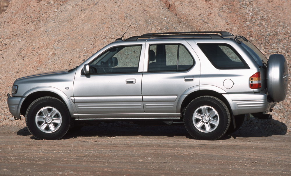 Арка левая (ниж. часть) Opel Frontera B, Isuzu Rodeo 1998-2004