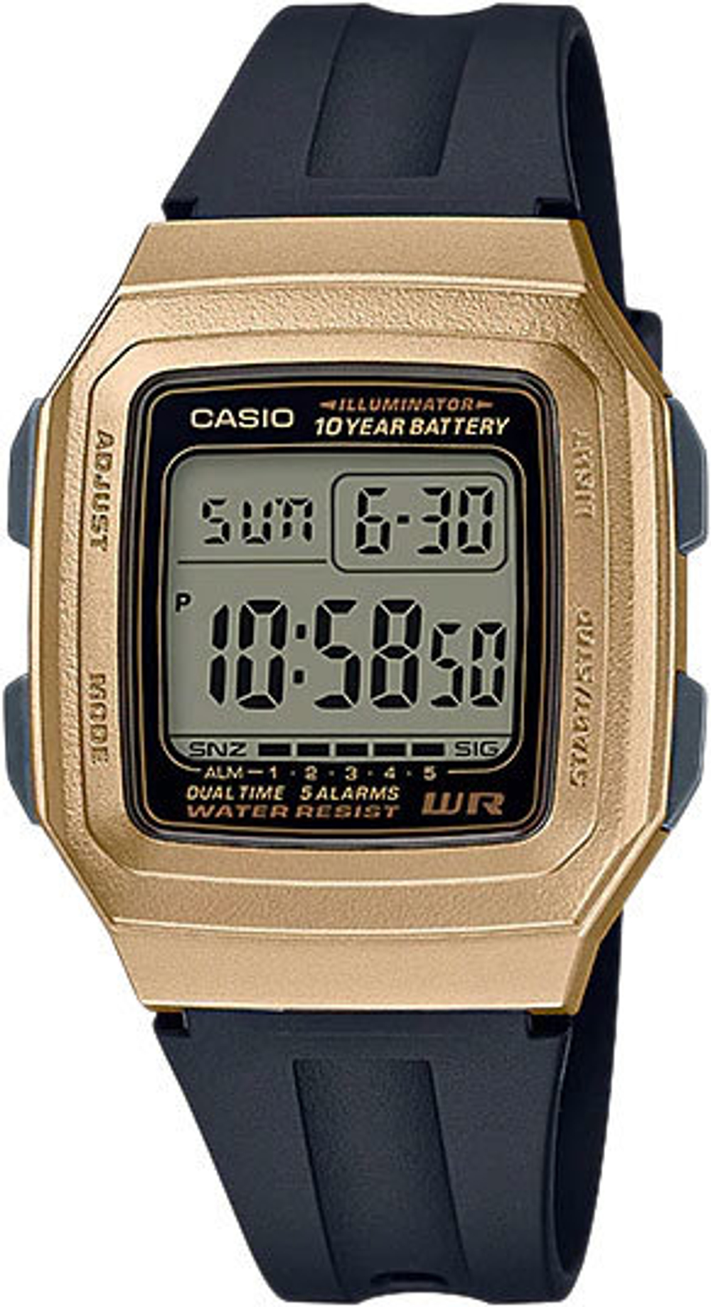 Японские наручные часы Casio Collection F-201WAM-9AVEF