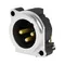 Seetronic SCADM3-H Панельный разъем XLR, 3-х контактный
