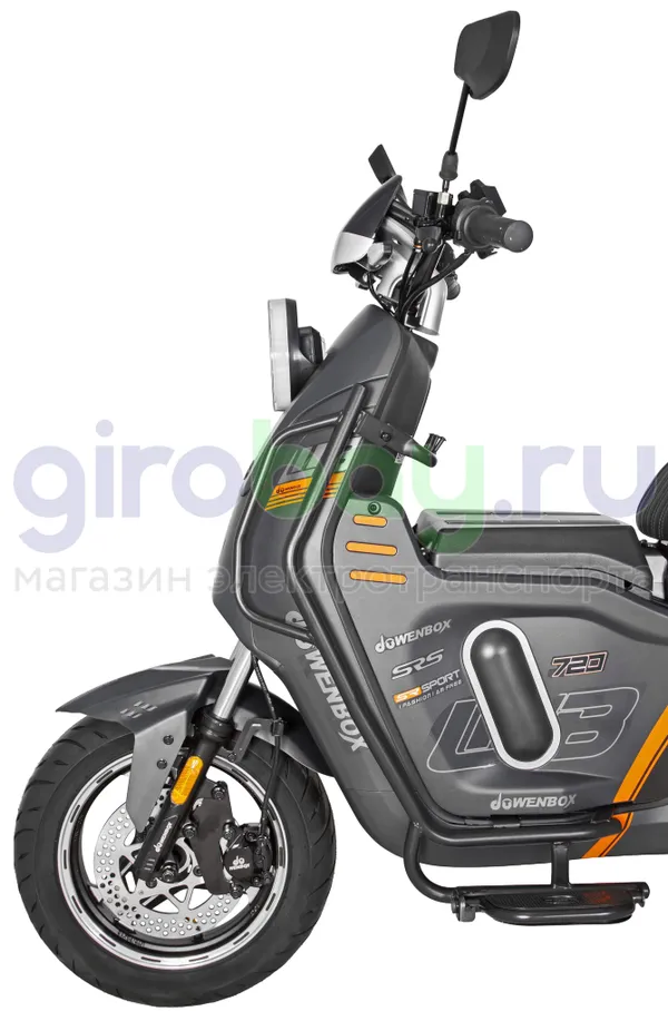 Электроскутер WENBOX U7 2000W (60V/52Ah) - Серый, АКБ LiFePO4 фото №8