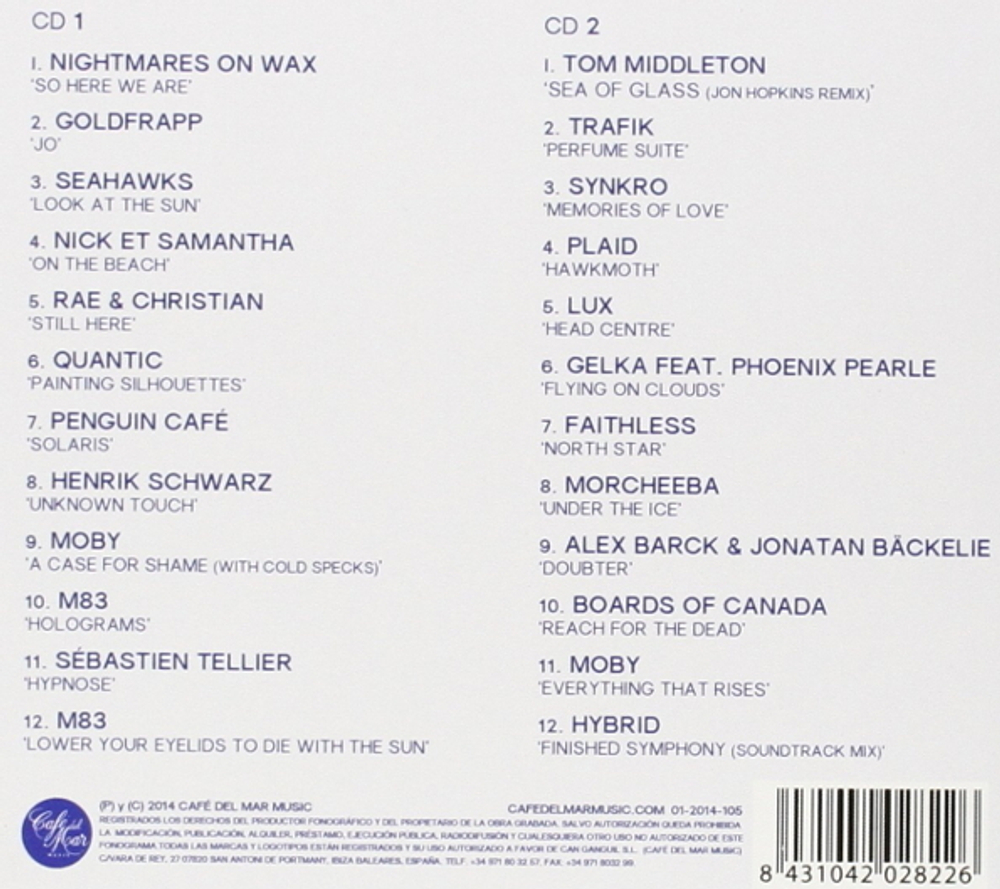 Сборник / Cafe Del Mar - Vol.20 (2CD)