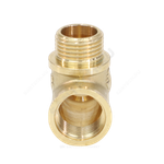 Тройник латунь переходной Ду 15 (1/2") ВР/НР/НР VALFEX VF.133.L.012.012.012