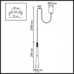 Подвесной светильник Odeon Light PIX 7041/6L