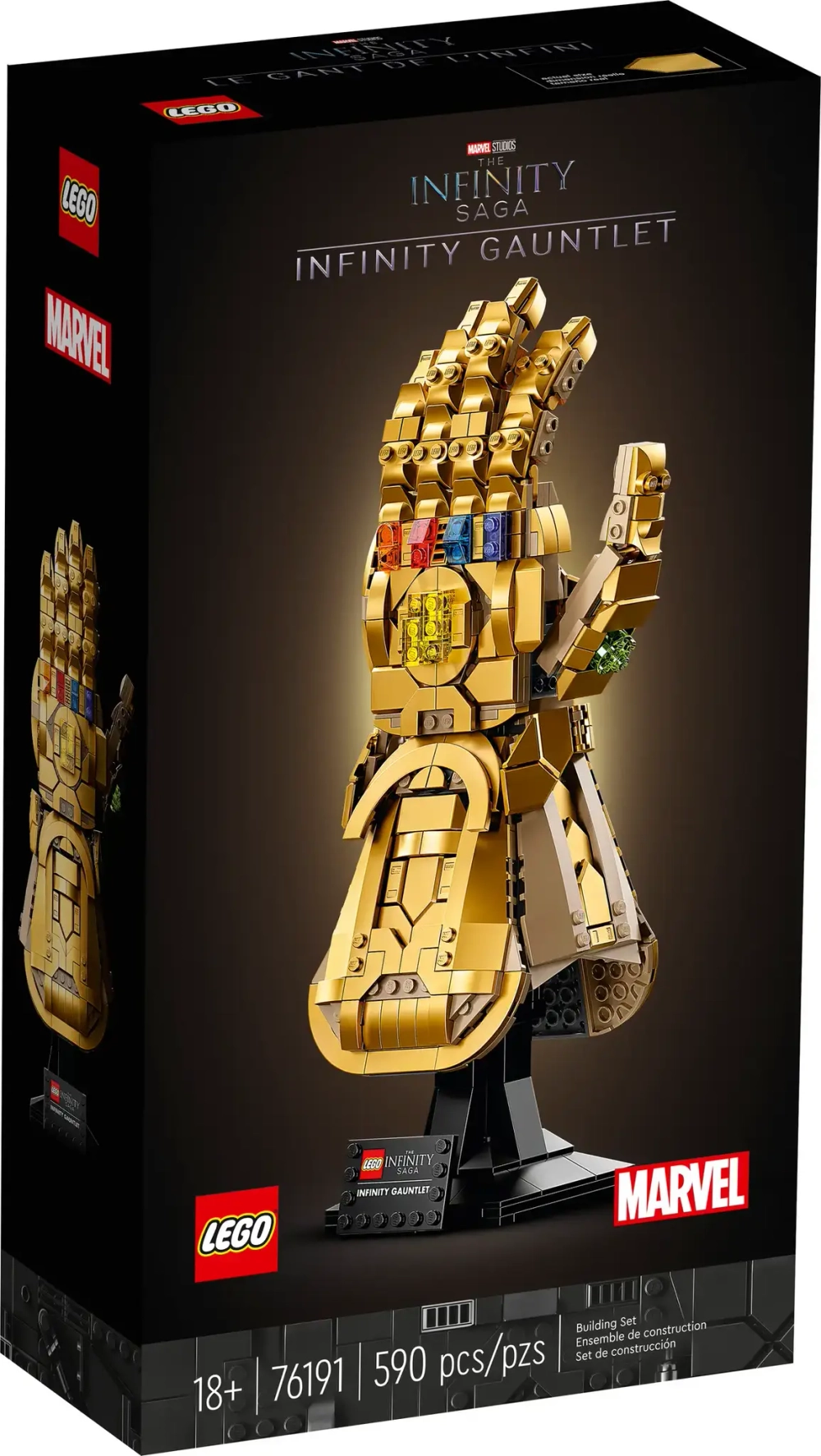 Конструктор LEGO Marvel 76191 Перчатка бесконечности