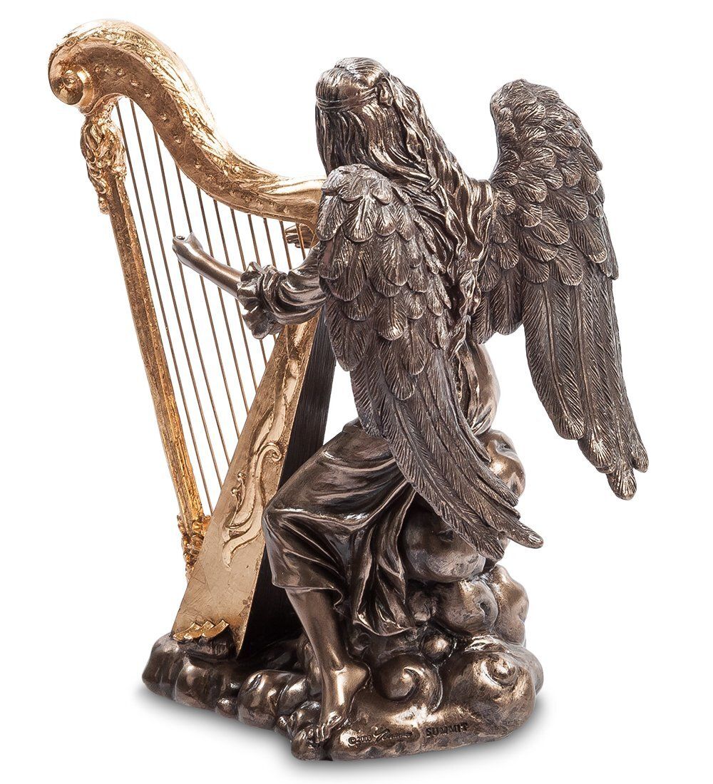 Veronese WS-691/ 2 Статуэтка «Ангел, играющий на арфе»