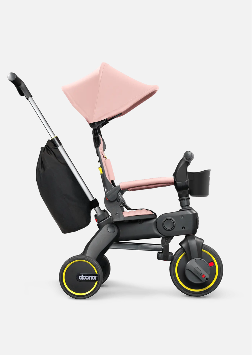 Doona Складной трехколесный велосипед Liki Trike S3, Blush Pink