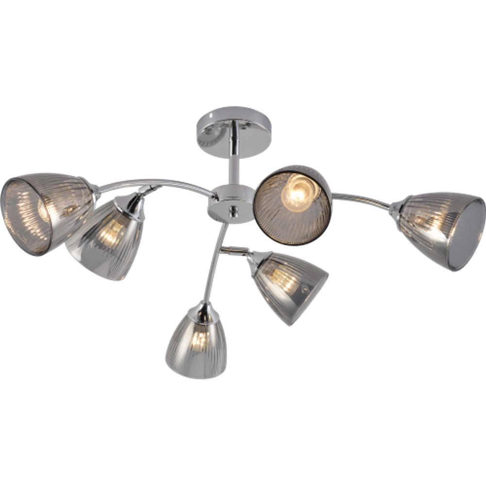 Люстра Rivoli Francheska 9179-306 6 х Е27 60 Вт модерн | Лайт