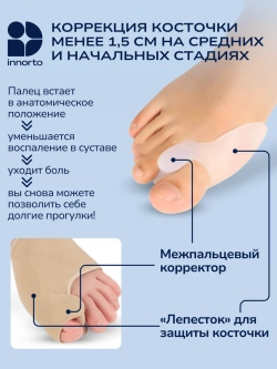 Вальгусный корректор большого пальца