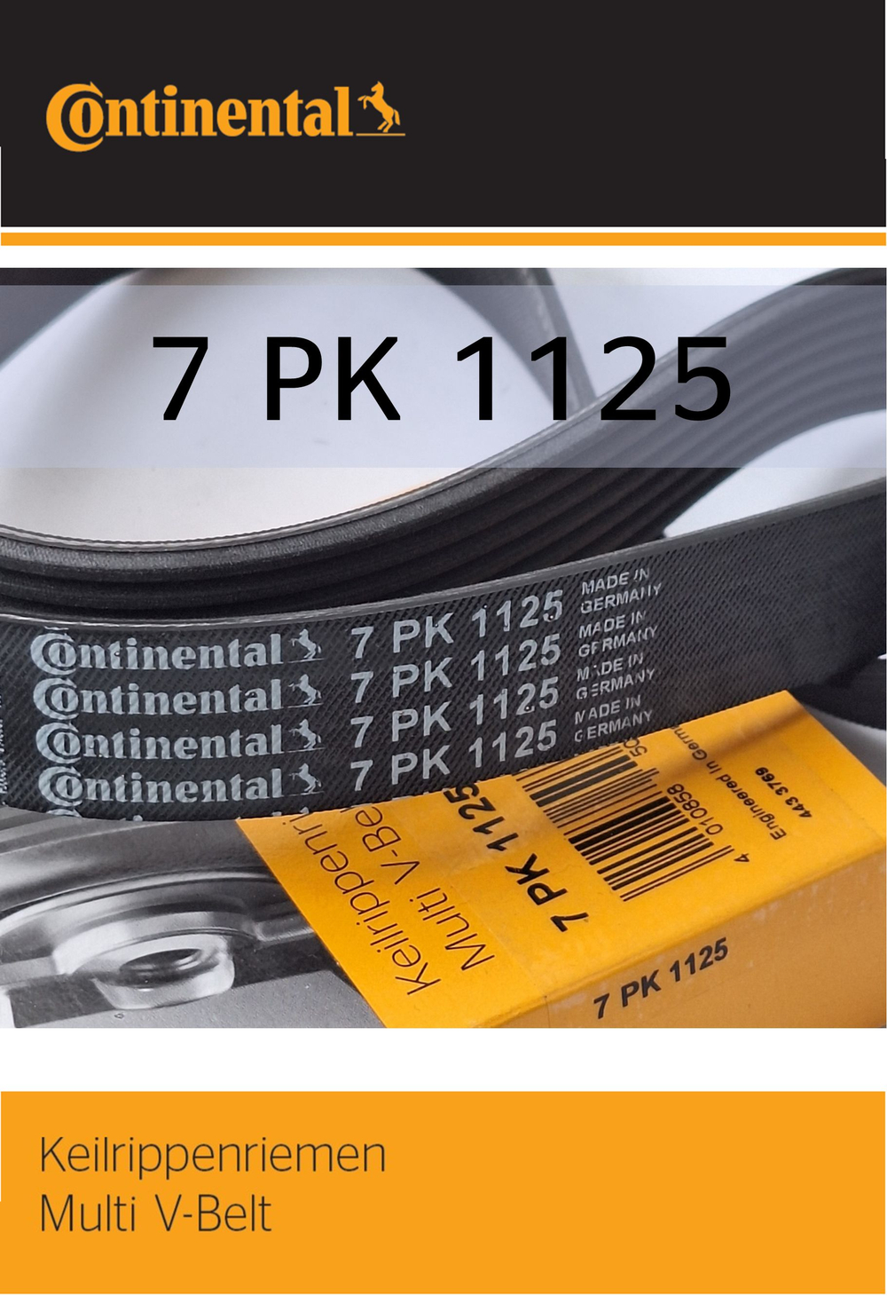 Ремень поликлиновый Continental 7PK1125