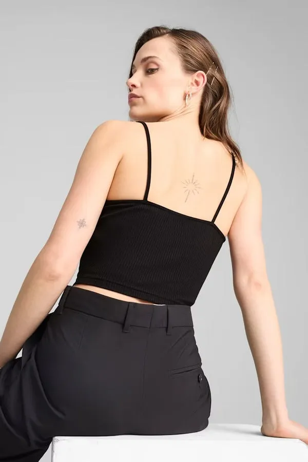 Топ женский PUMA WARDROBE ESS Ribbed Tank Top