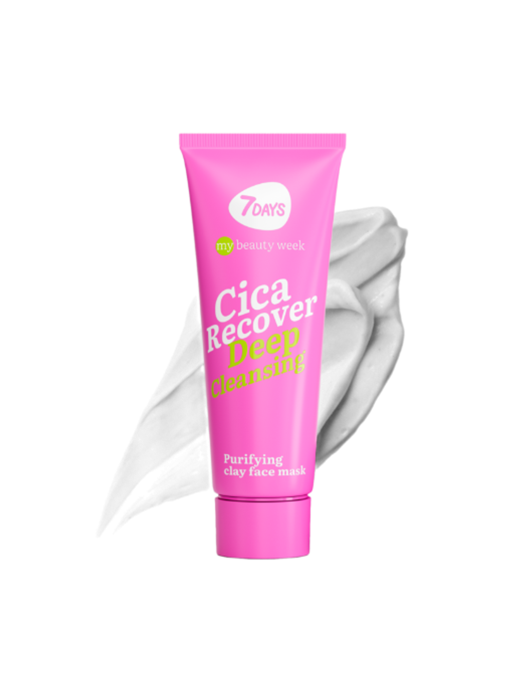 7DAYS MY BEAUTY WEEK Маска для лица глиняная очищающая, 7DAYS, 80мл