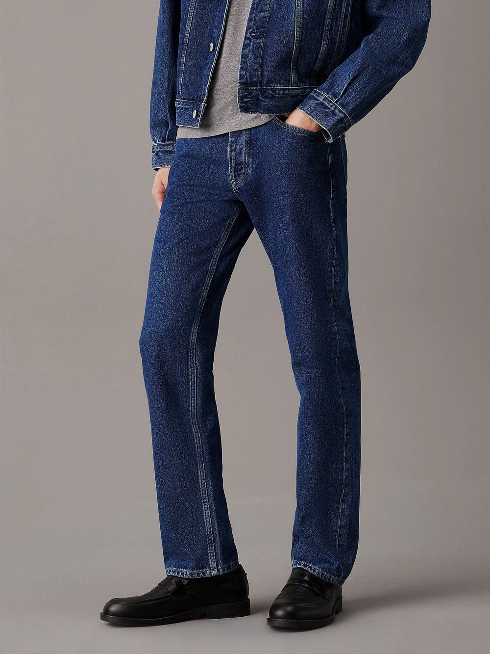 Джинсы Straight мужские CALVIN KLEIN JEANS