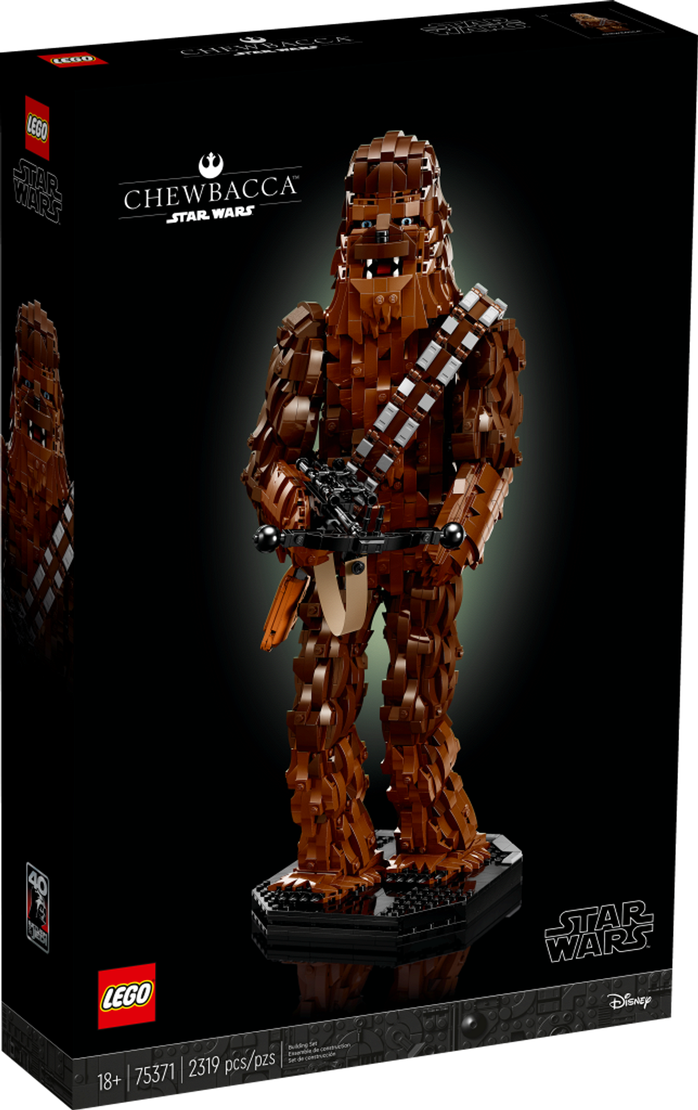 Конструктор Лего Звёздные войны Чубакка | LEGO Star Wars 75371 Лего «Чубакка» — коллекционный набор, 2319 деталей (18+)