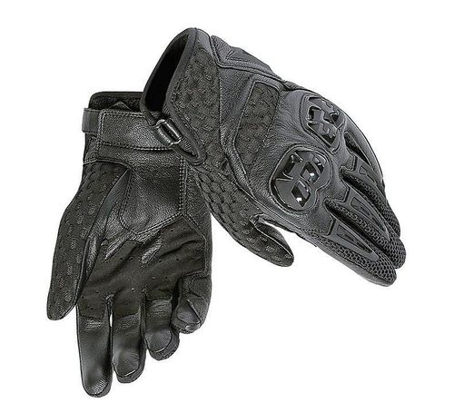 Купить Мотоперчатки Кожаные Dainese GUA. AIR HERO / Черно-зеленый