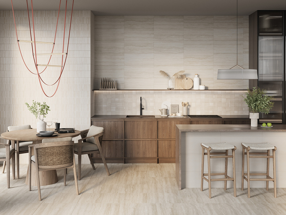Родос беж низ 03 / Rhodes beige wall 03  250х600 (1-й сорт)