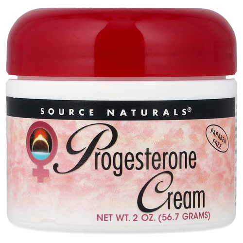 Source Naturals, Progesterone Cream, 2 oz (56.7 g)