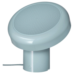 IKEA BLOMPRAKT  (ИКЕА БЛОМПРАКТ)  -  Лампа с Bluetooth-колонкой - светло-голубой